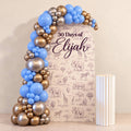 Tiny Explorer safari balloon backdrop for a baby shower, DCCL Events Singapore