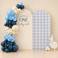 Lucky Little Duck blue duck balloon backdrop for a birthday, DCCL Events Singapore