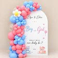 Teddy Reveal teddy bear balloon backdrop for a gender reveal, DCCL Events Singapore